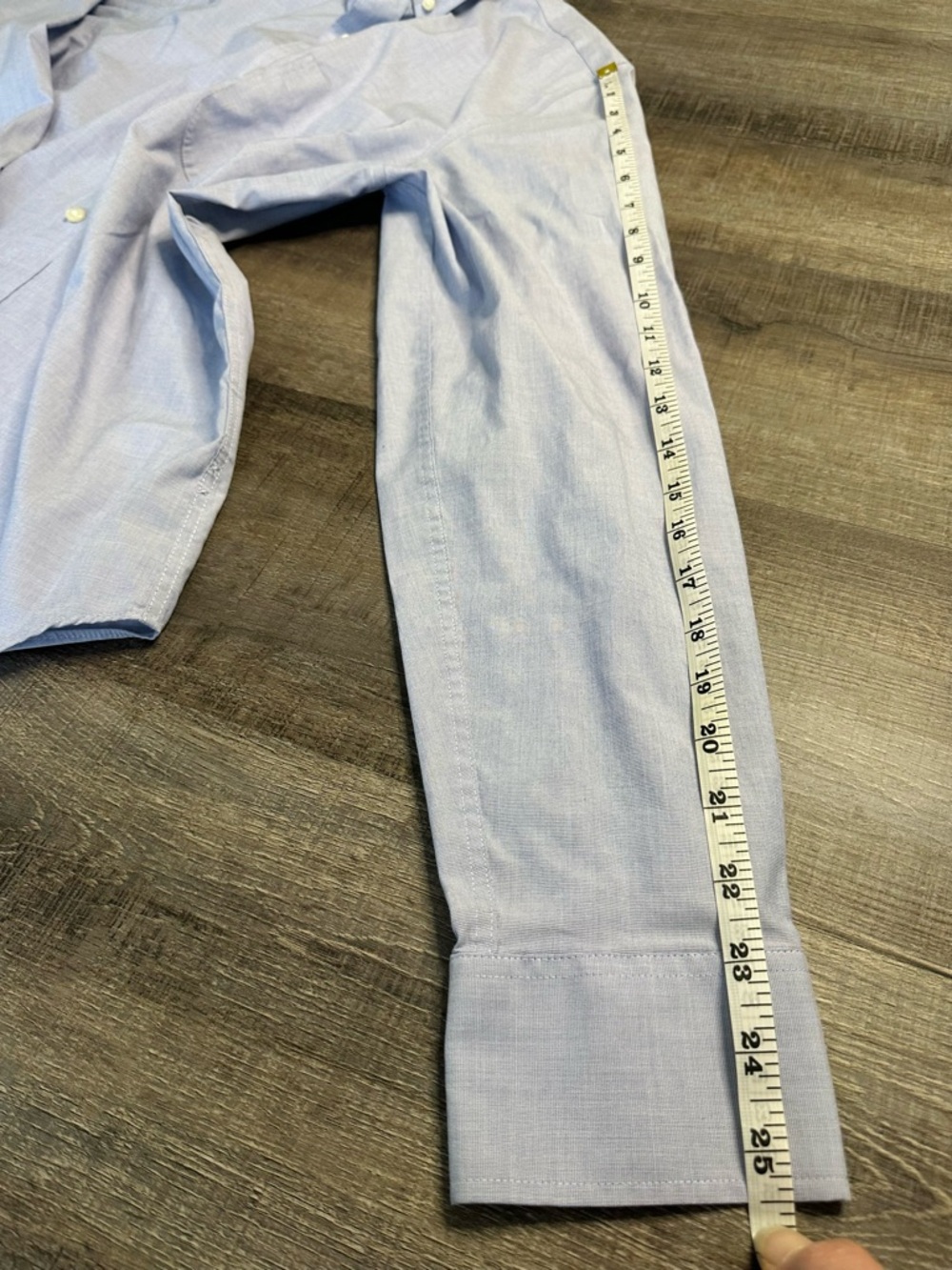 J. Crew Light Blue Casual Button-Down Dress Shirt Preppy - Slim Fit Medium - Picture 8 of 12
